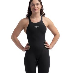 SpeedoFastskin  LZR Valor 2.0CLOSEDback Kneeskin Black 815860D454 Sz 30